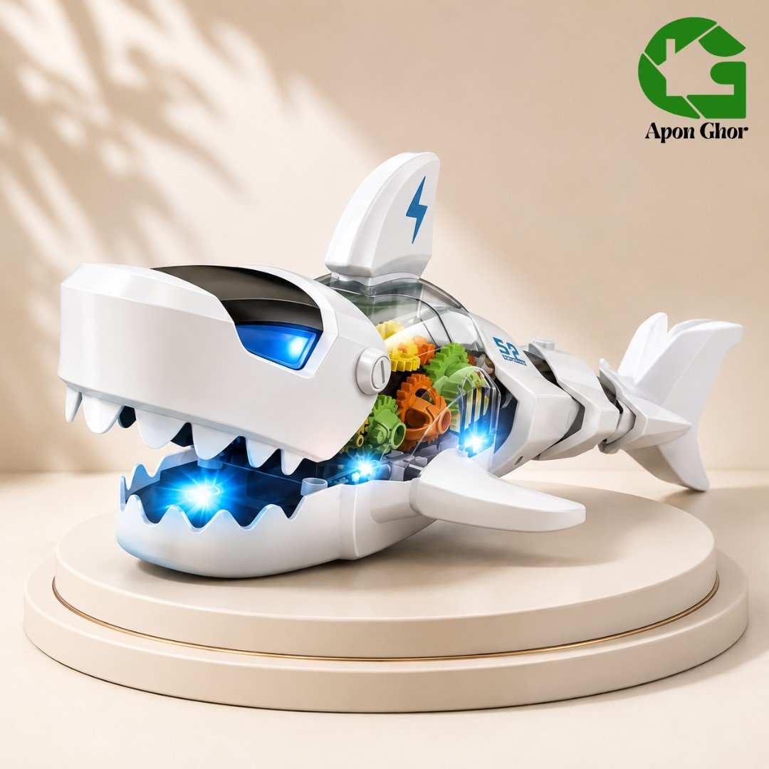 Gear Robot Shark – Light & Sound Toy