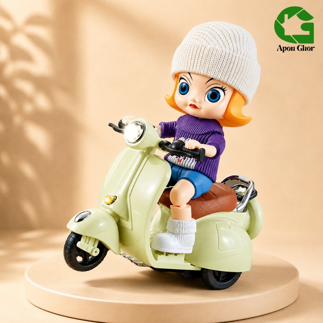 Motor Tide Flow Car – Light & Sound Toy