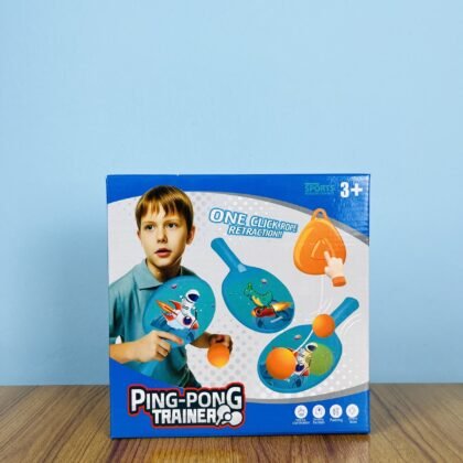 Ping-Pong Trainer – One Click Rope Retraction Set